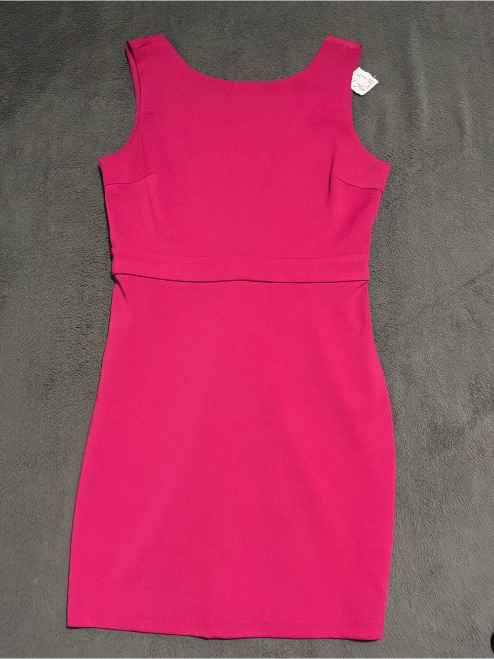 Forever 21 Hot Pink Sleeveless Sheath Dress